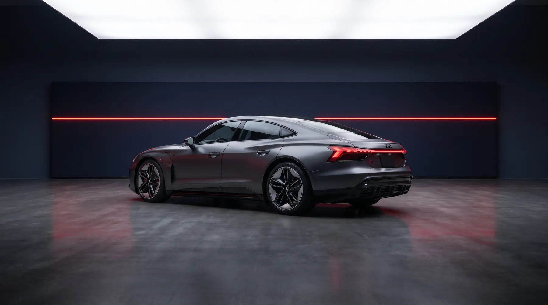 2025 Audi RS e-tron GT performance, rear three-quarter view