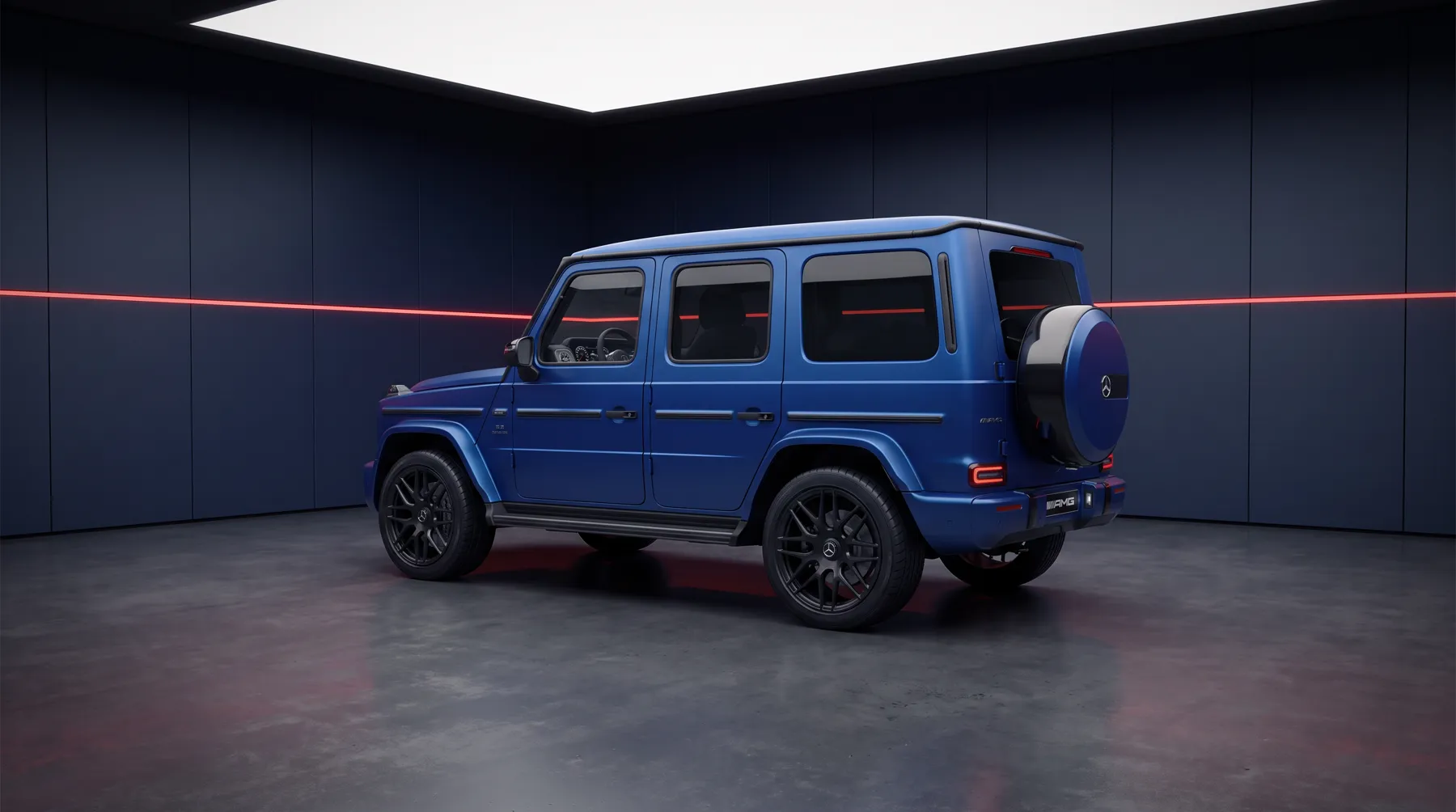 2027 Mercedes-Benz AMG G 63, rear three-quarter view