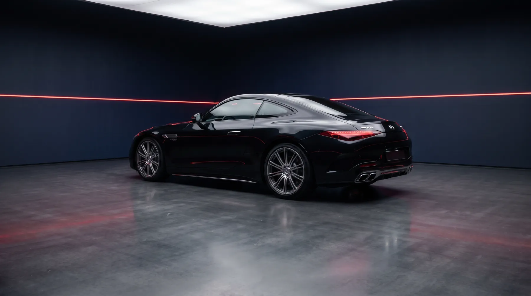 2026 Mercedes-Benz AMG GT 63 Coupe, rear three-quarter view