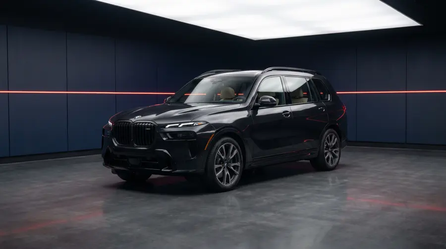 2027 BMW X7 M60i xDrive in Carbon Black Metallic