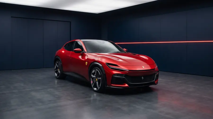 2024 Ferrari Purosangue in Rosso Corsa