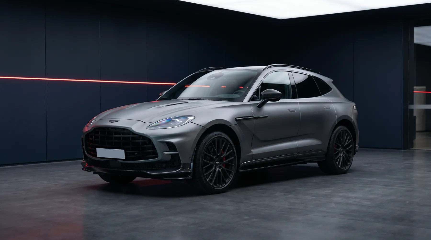 2024 Aston Martin DBX707, front three-quarter view