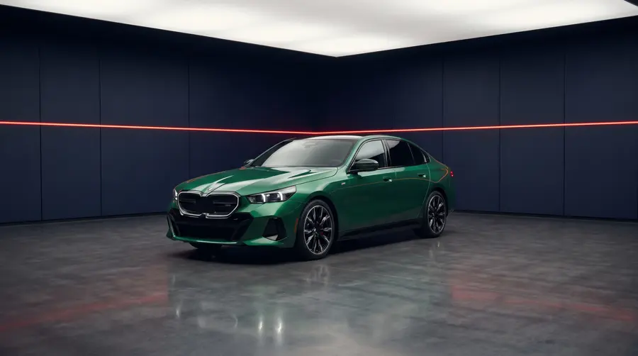 2025 BMW M5 in Isle of Man Green