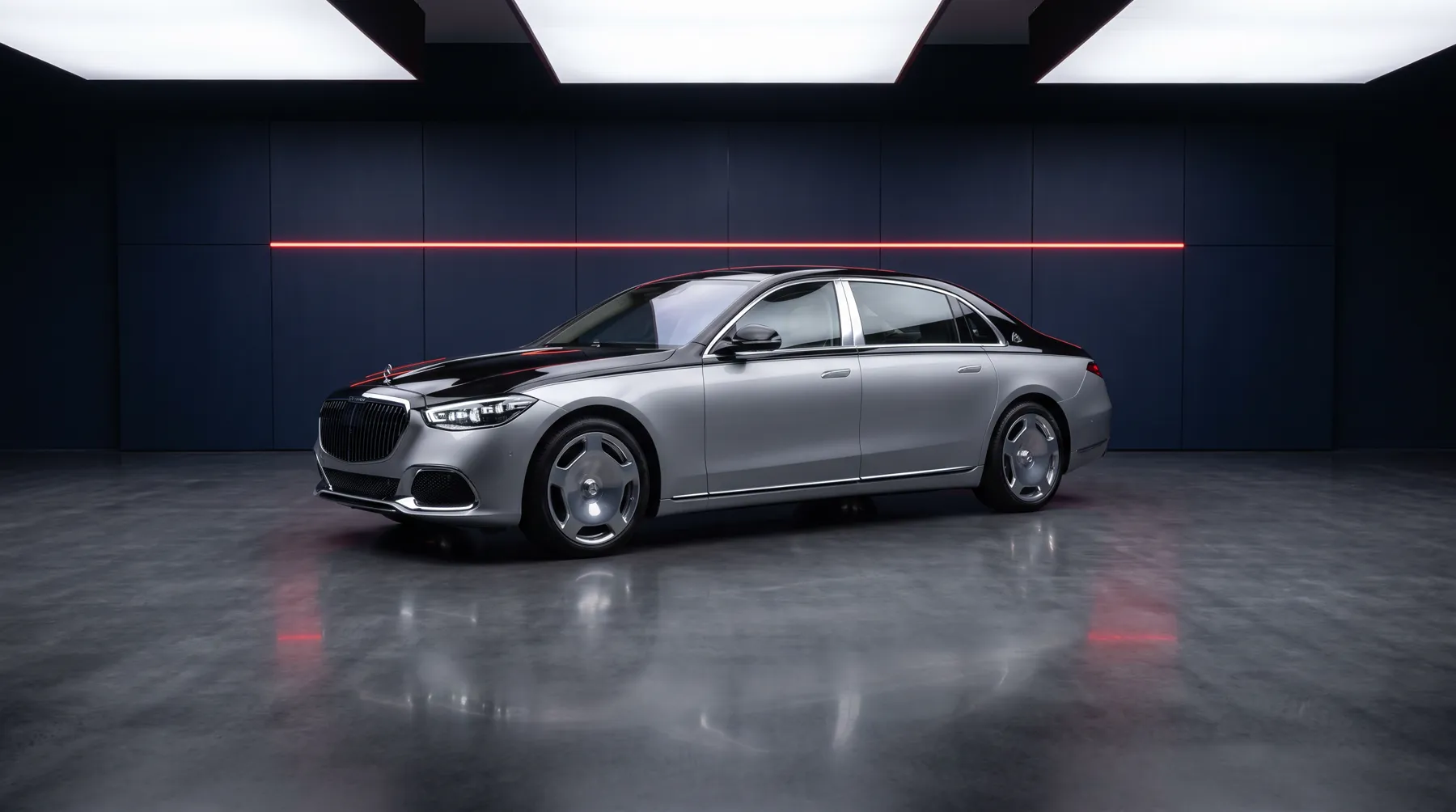 2025 Mercedes-Benz Maybach S 680, front three-quarter view